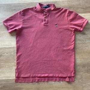 Ralph Lauren Mens Pink Polo